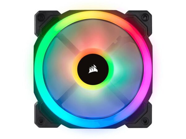 Corsair  Ventilateur LL120 Dual Light Loop RGB LED Fan PRO CO-9050072-W