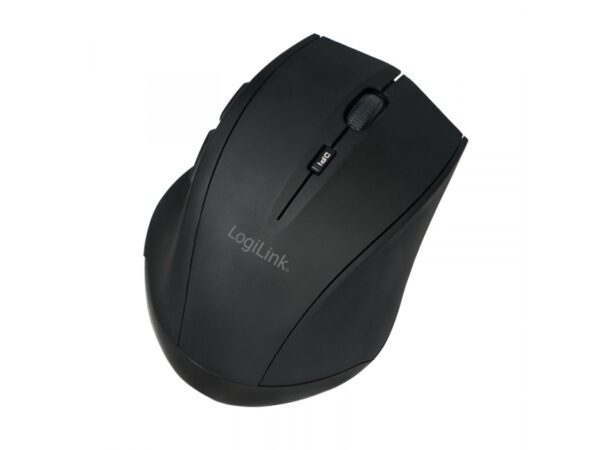 Souris LogiLink Bluetooth 2.4 GHz 1600dpi Laser Scroll noir ID0032A