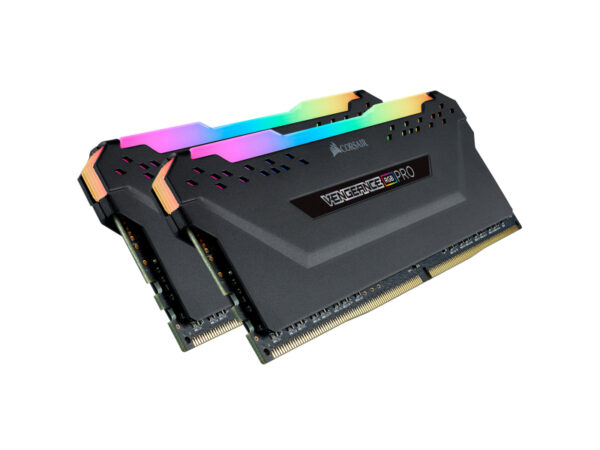 Corsair DRAM RGB 16GB 2x8GB DDR4 DRAM 3.600MHz C18 CMW16GX4M2D3600C18