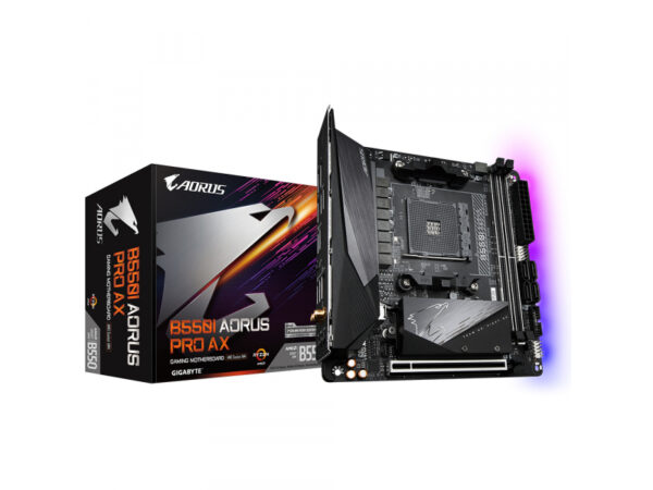 Gigabyte B550I AORUS PRO AX AMD Socket AM4 AMD B550I AORUS PRO AX