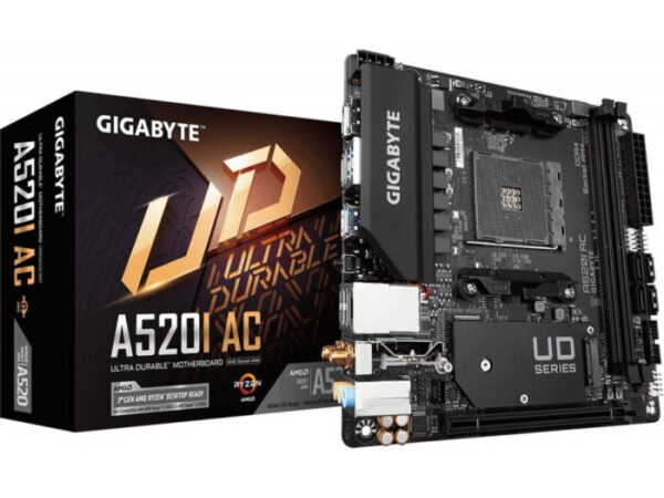 Gigabyte A520I AC AMD A520 Mainboard Sockel AM4 A520I AC