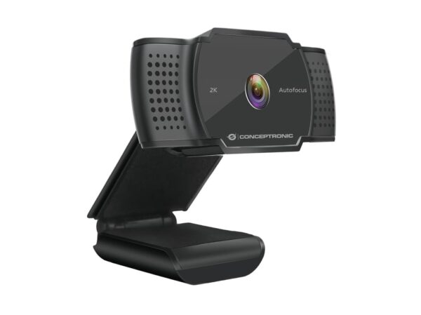 Conceptronic AMDIS 2k Super HD Webcam & Micro. schwarz AMDIS02BNEUEVERSION