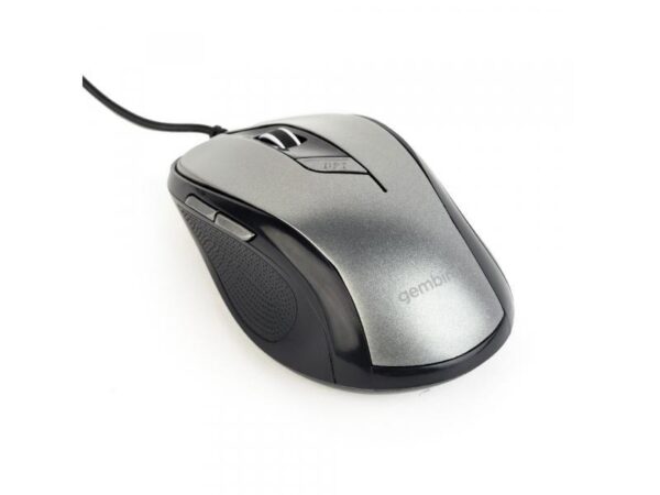 Gembird Souris optique. noir/gris - MUS-6B-01-BG