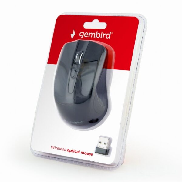 Gembird Souris optique sans fil. noir - MUSW-4B-04