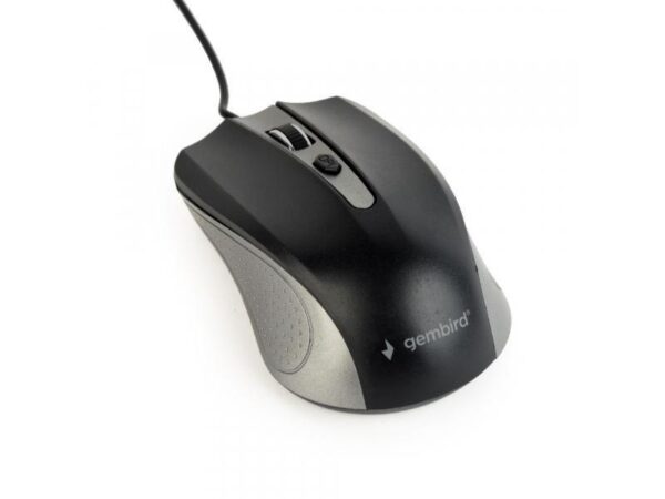 Gembird Souris optique. USB. gris espace/noir - MUS-4B-01-GB