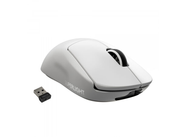 Logitech PRO X SUPERLIGHT Wireless Gaming Mouse Optisch White 910-005942