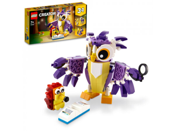 LEGO Creator 3 in 1 - Fabuleuses Créatures de la Forêt (31125)