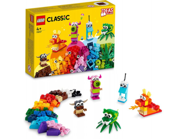 LEGO Classic - Monstres Créatifs. 140pcs (11017)