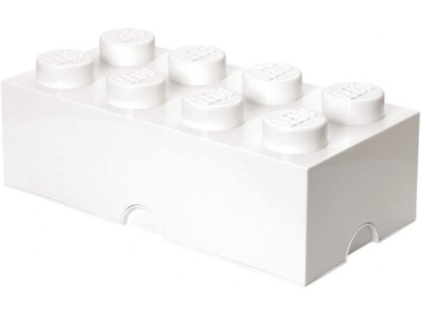 LEGO Brique de rangement 8 plots blanc (40041735)