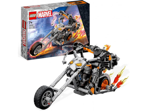 LEGO Marvel - Le robot et la moto de Ghost Rider (76245)