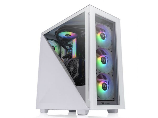 Thermaltake PC- Gehäuse Divider 300 TG ARGB White - CA-1S2-00M6WN-01