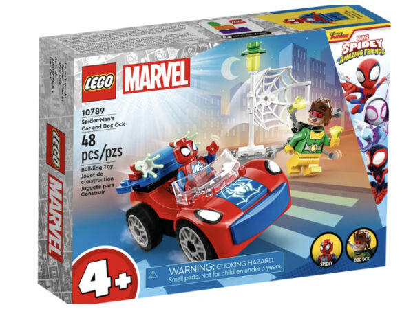 LEGO Marvel - La voiture de Spider-Man et Docteur Octopus (10789)