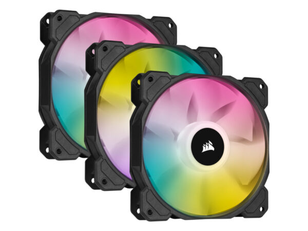 Corsair iCUE SP120 ELITE Performance Pack de 3 ventilateurs 120mm CO-9050109-WW