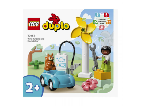 LEGO duplo - wind turbine and electric car (10985)