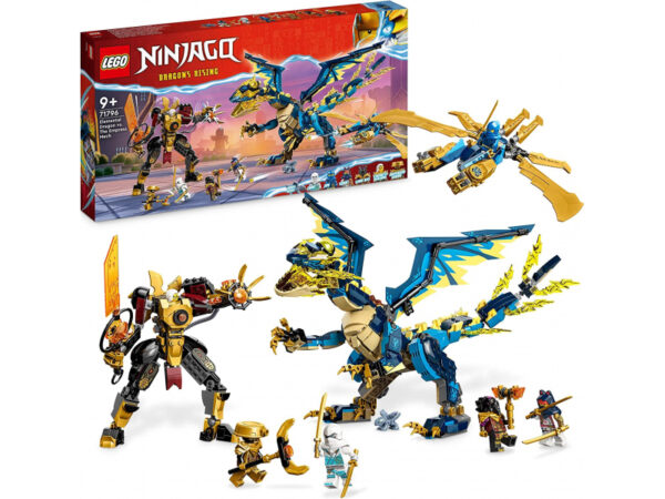 LEGO Ninjago - Imperial Mech Duel against the Elemental Dragon (71796)