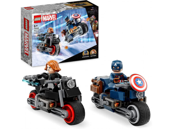 LEGO Marvel - Les motos de Black Widow et de Captain America (76260)