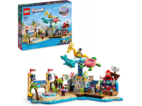 LEGO Friends - Le parc d?attractions à la plage (41737)