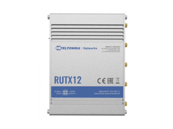 Teltonika - Wi-Fi 5 - Bi-bande - Ethernet/LAN - 4G - Routeur RUTX12