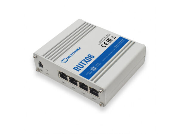 Teltonika RUTX08 - Ethernet WAN - Gigabit Ethernet - Gris RUTX08000000