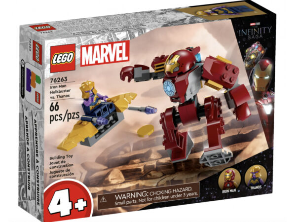 LEGO Marvel - La Hulkbuster d?Iron Man contre Thanos (76263)