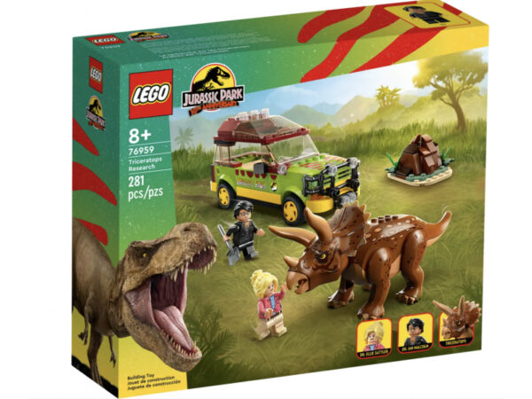 LEGO Jurassic World - La recherche du tricératops (76959)