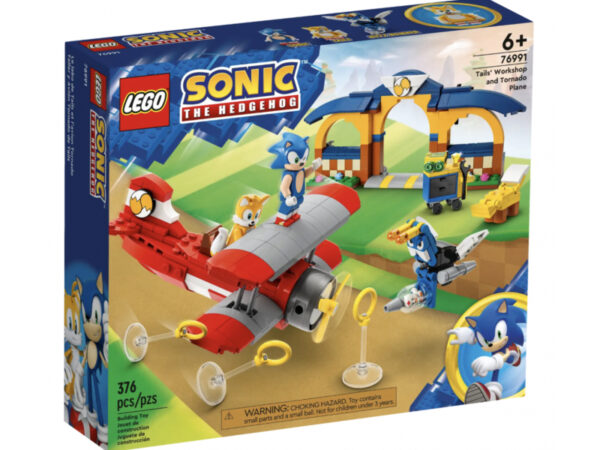 LEGO Sonic - L?avion Tbrnado et l'atelier de Tails (76991)