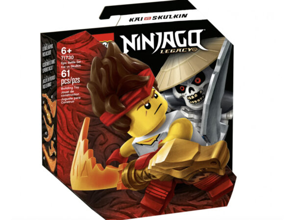 LEGO Ninjago - Set de bataille épique - Kai contre Skulkin (71730)