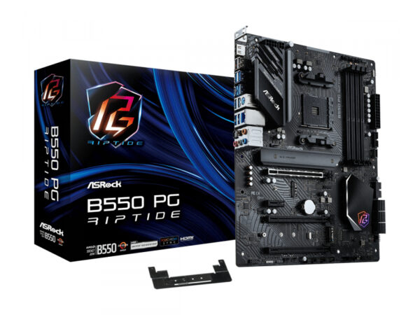 ASRock B550 PG Riptide AMD AM4 ATX Motherboard 90-MXBGH0-A0UAYZ