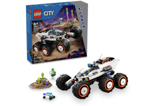 LEGO City - Le rover d?exploration spatiale et la vie extraterrestre (60431)