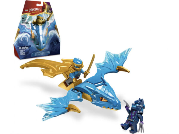 LEGO Ninjago - L?attaque du dragon rebelle de Nya (71802)