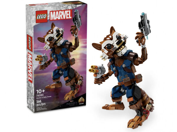 LEGO Marvel - Rocket et Bébé Groot (76282)