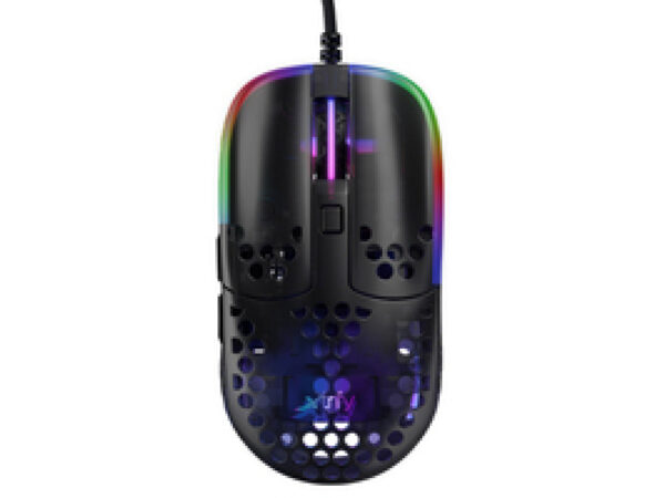 Cherry Xtrfy MZ1 - Optique - USB Type-A - 8 ms - Noir MZ1-RGB-BLACK-TP