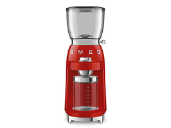 Smeg Coffee Grinder 50's Style 150W Red CGF01RDEU