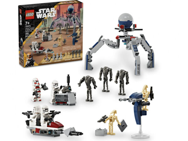 LEGO Star Wars - Pack de combat des Clone Troopers? et Droïdes de combat(75372)