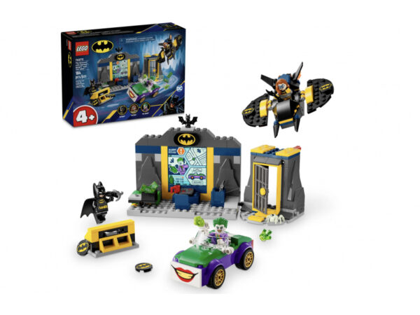 LEGO DC - La Batcave avec Batman. Batgirl et Le Joker 76272)