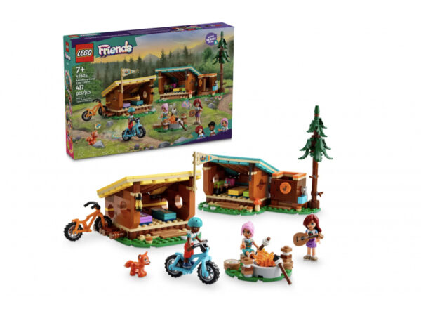 LEGO Friends - Les cabanes chaleureuses de la base de loisirs (42624)