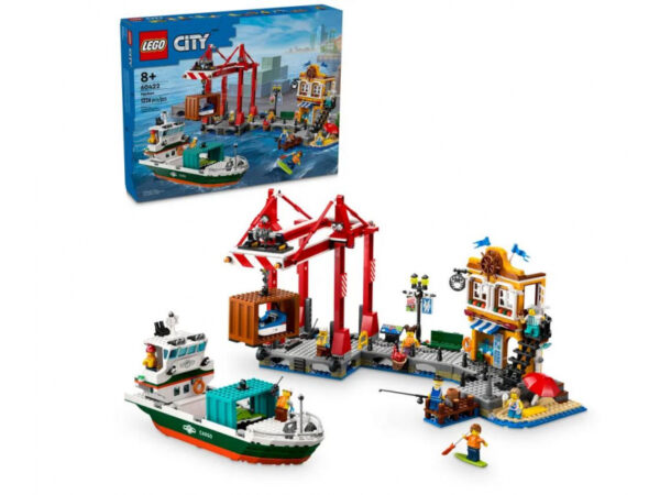 LEGO City - Le port et le navire marchand (60422)