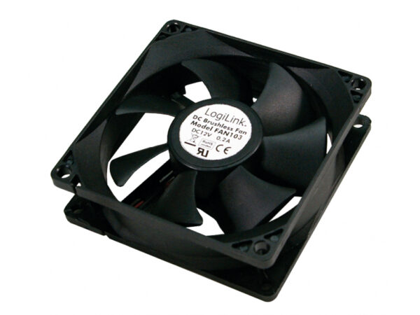 LogiLink Case fan 120 x 120 Y Power Cable Black FAN103