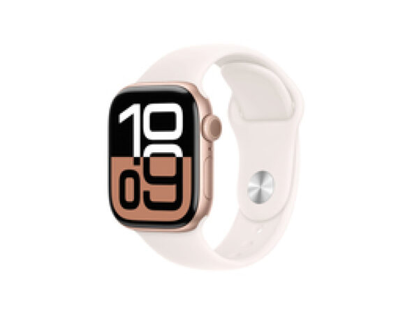 Apple Watch Series 10 42mm GPS Alu. Rose Gold M/L Light Blush MWWJ3QF/A