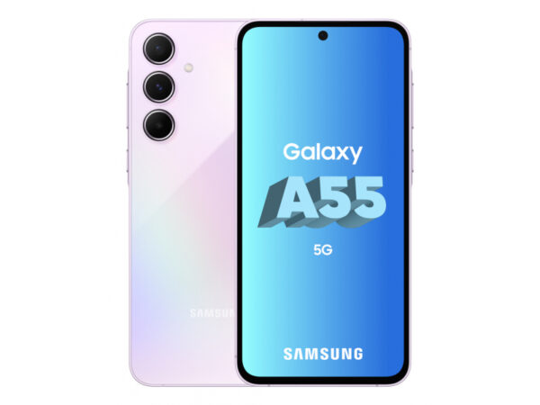 Samsung Galaxy A55 128Go Mauve Awesome (SM-A556BLVAEUB)