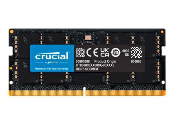 Crucial DDR5-5600 CL46 SO-DIMM 32 Gb Arbeitsspeicher (CT32G56C46S5)