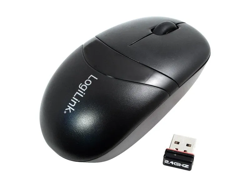 Souris de voyage avec liaison automatique LogiLink 2.4GHz noir (ID0069)