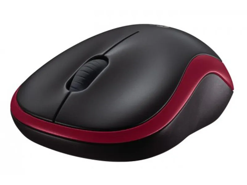 Logitech M185 Souris sans fil Rouge 910-002240