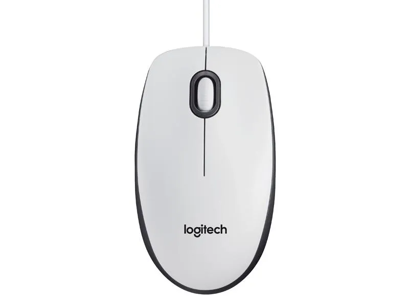 Logitech B100 Souris optique pour Business Blanc 910-003360