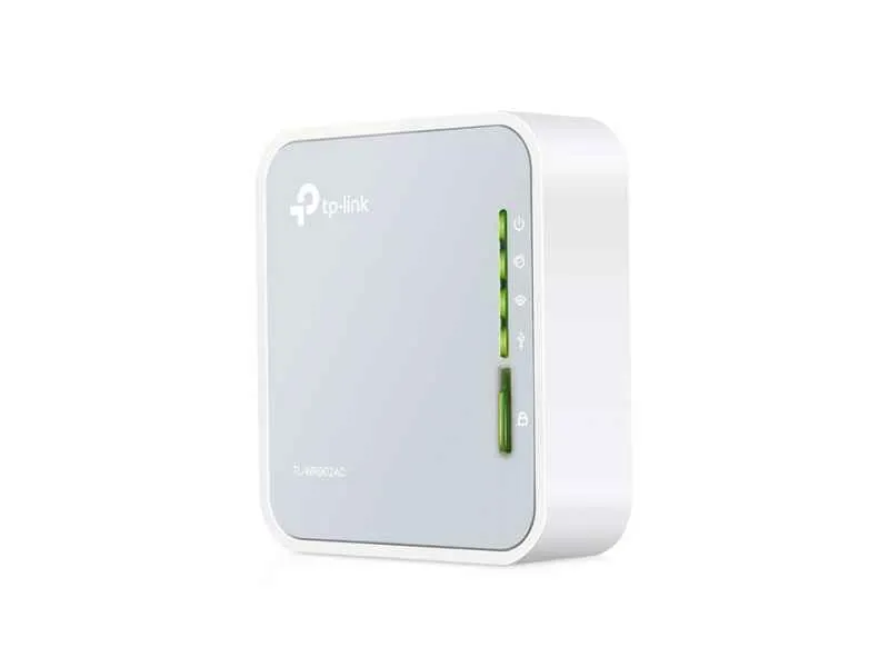 Routeur sans fil TP-LINK Bi-bande (2.4 GHz / 5 GHz) Fast Ethernet 3G 4G TL-WR902AC (Blanc)