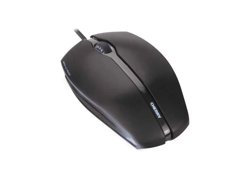 Cherry Gentix Illuminated souris USB Optique 1000 DPI Noir JM-0300