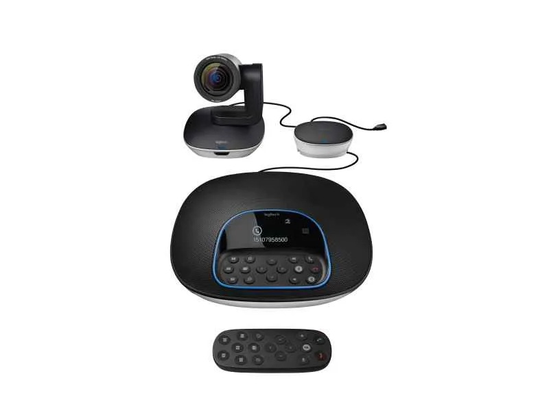 Logitech Webcam GROUP Kit de visioconférence 960-001057