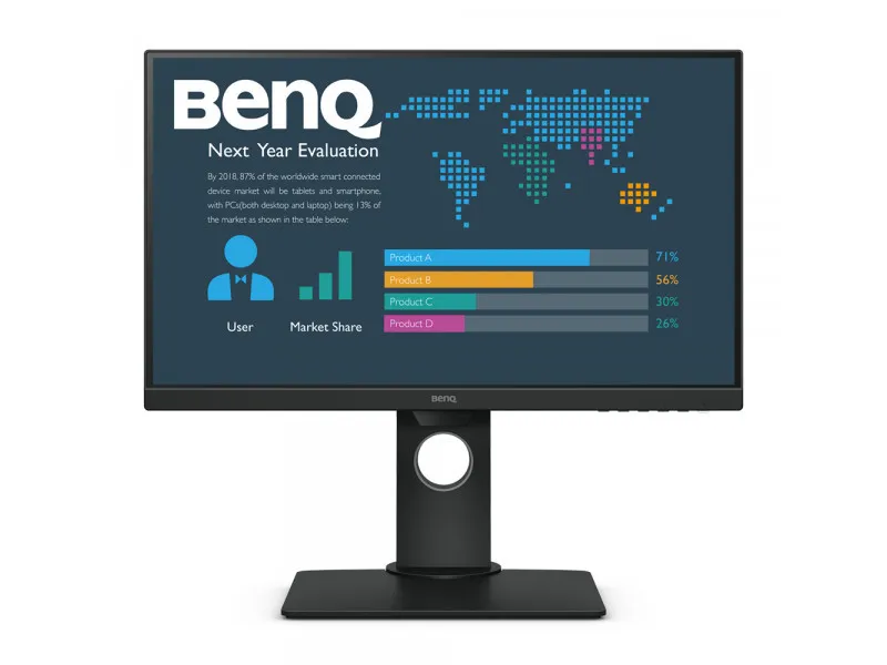 BenQ 57.2cm BL2381T  1610 DVI/DP/HDMI bk.lift/piv.WUXGA 9H.LHMLA.TbE