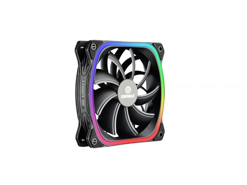 Enermax PC- Gehäuselüfter SquA RGB 3er Pack UCSQARGB12P-BP3