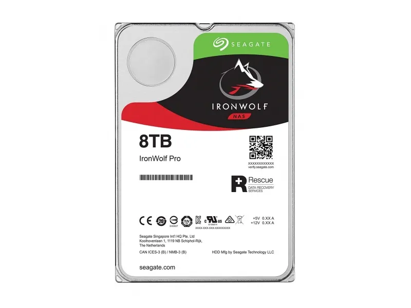 Seagate Disque dur Interne IronWolf NAS 8Tb Sata III 256MB D ST8000VN004